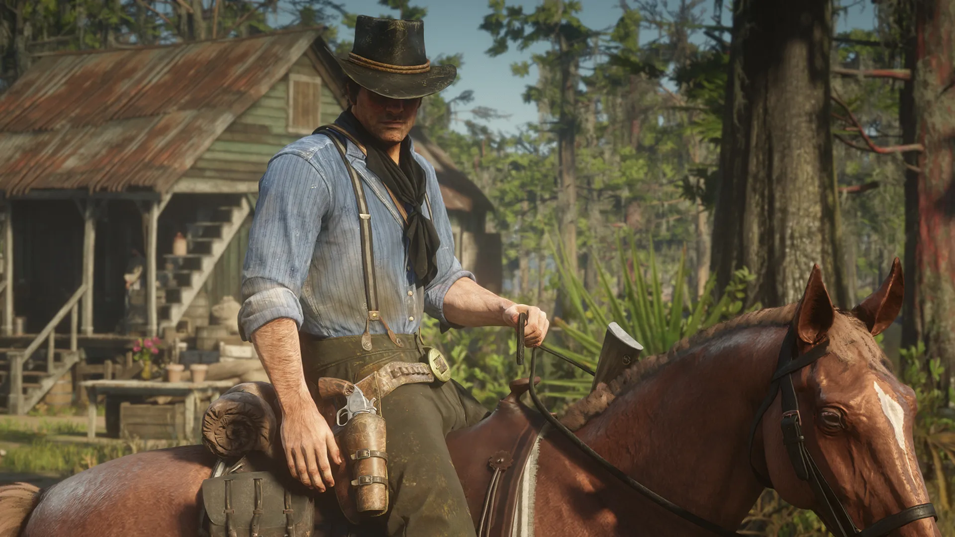 Imagem de uma paisagem do jogo